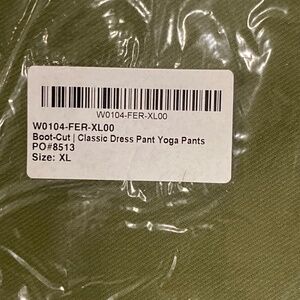 Betabrand dress pant yoga pants (DPYP) I’m fern green